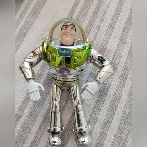 Vintage 1990s Disney's Pixar Buzz Lightyear Action Figure